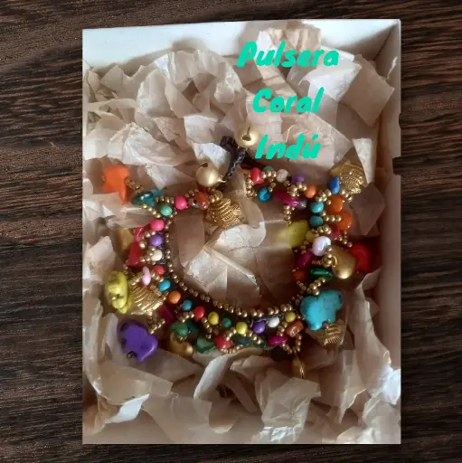 Pulsera Coral Indú